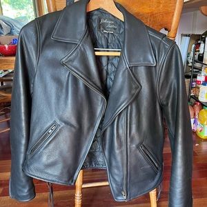 Johnson Leathers San Francisco Woman’s leather jacket . Size 8